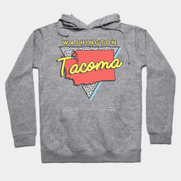 Tacoma Washington Triangle Hoodie by manifest